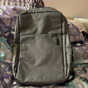 Targus Gray Laptop Backpack-NWOT
